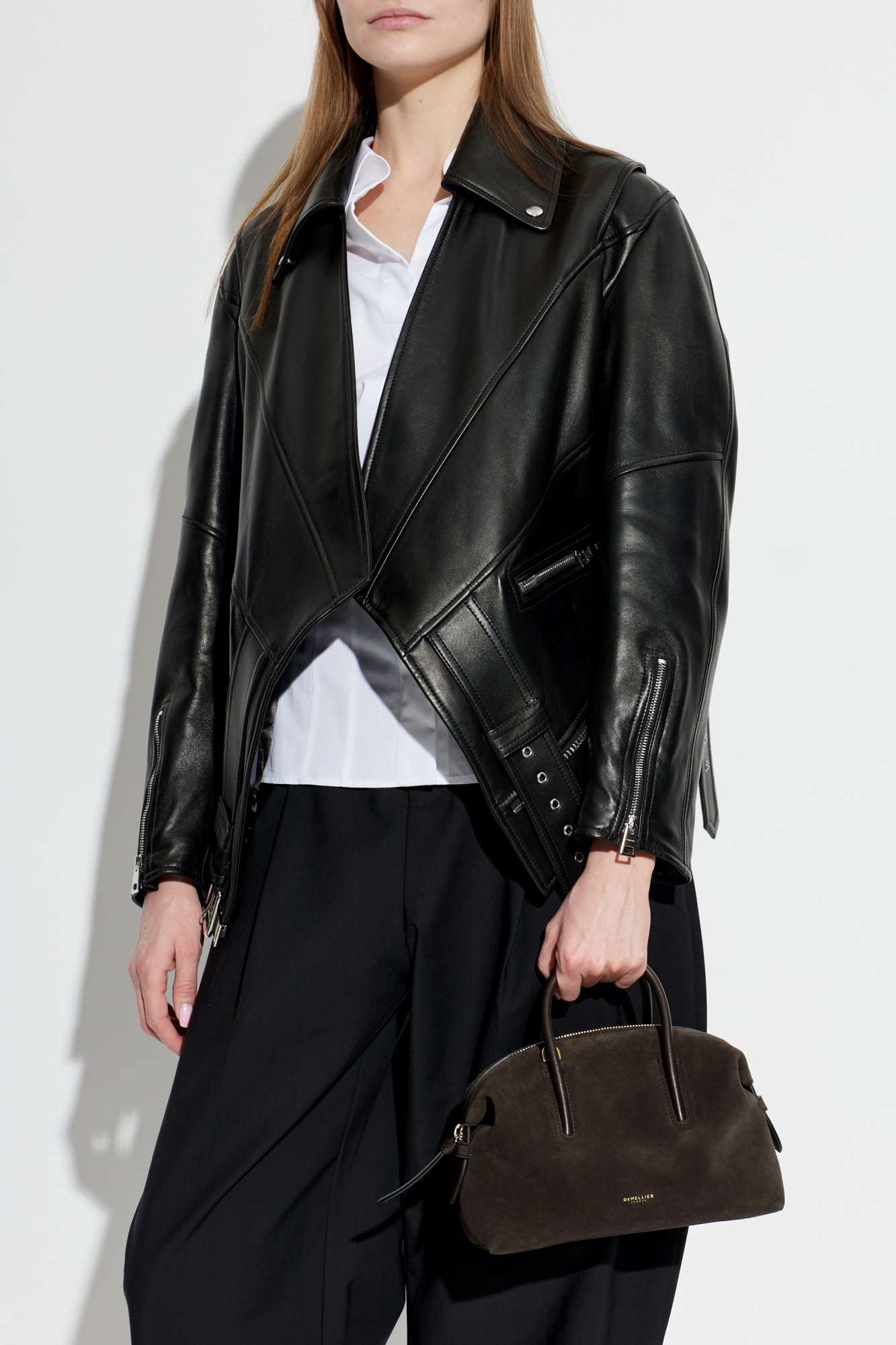 Brown Shoulder bag `Small Stockholm` DeMellier - Vitkac Northern